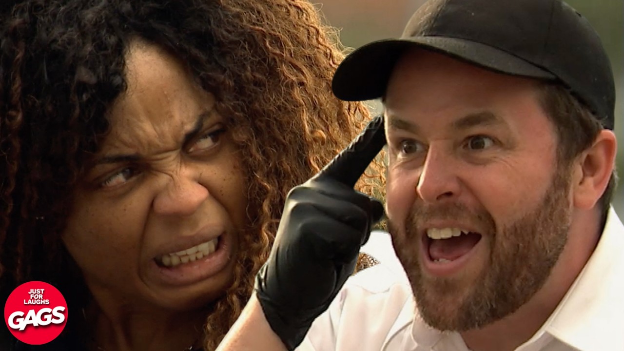 He called her crazy in public | Just For Laughs Gags