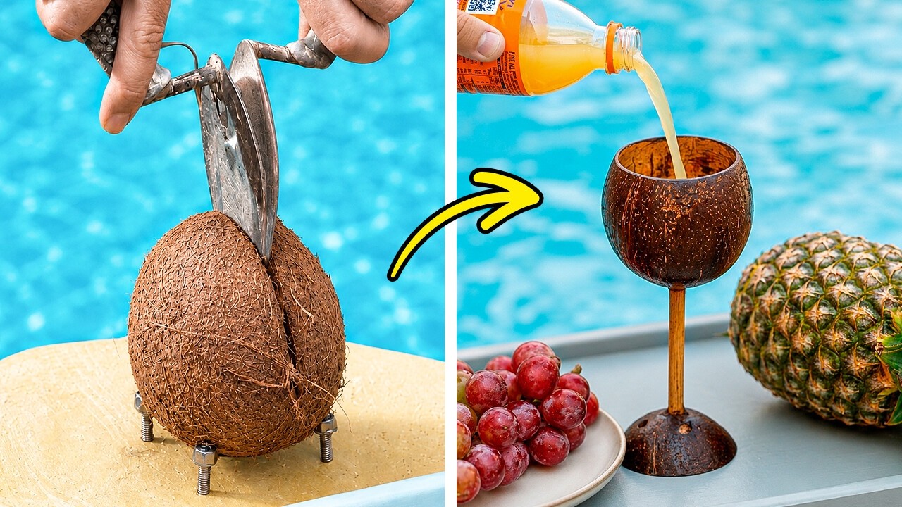 Heat alert! 🥵 Summer DIY crafts to cool you down! 🥥🏝️