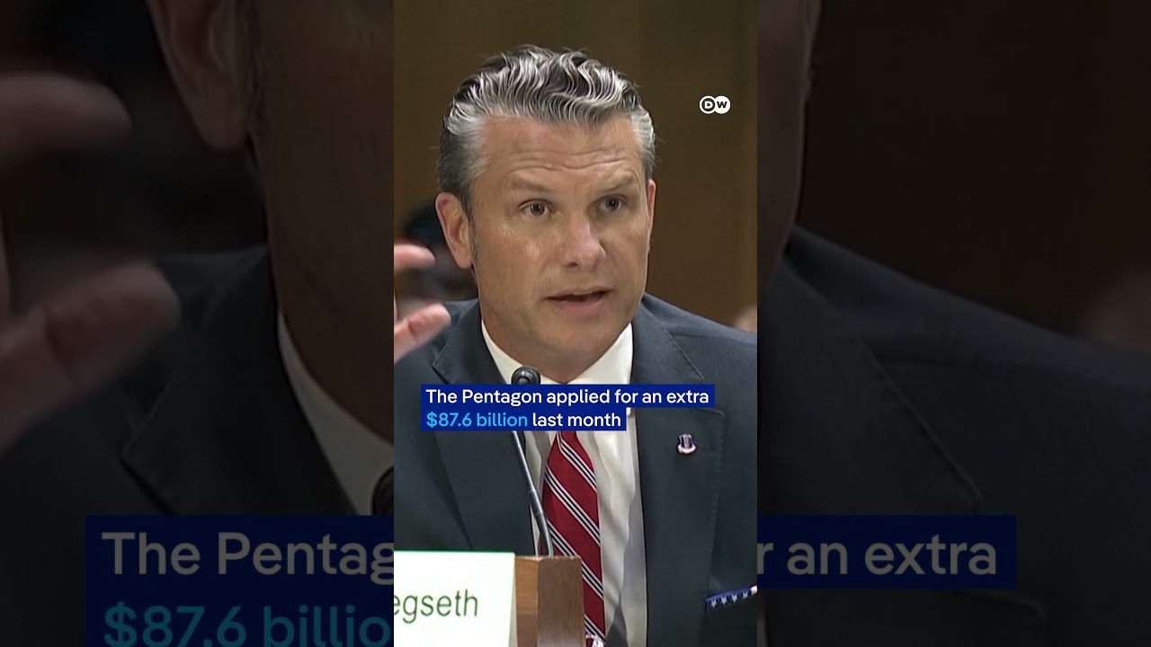 Hegseth faces heat applying for more war funding | DW News