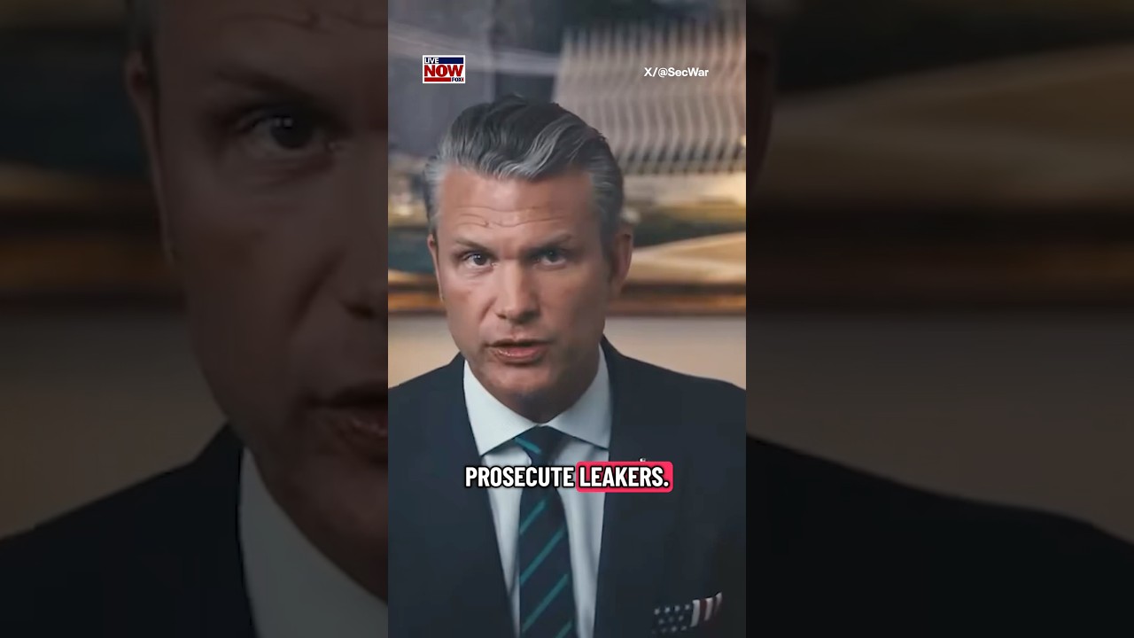 Hegseth launches crackdown on media leaks