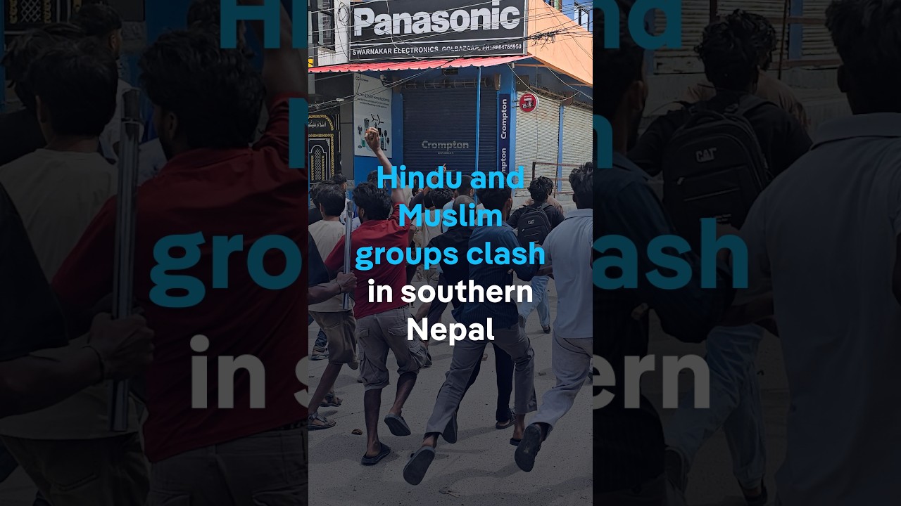 Hindu and Muslim groups clash in southern Nepal | DW News