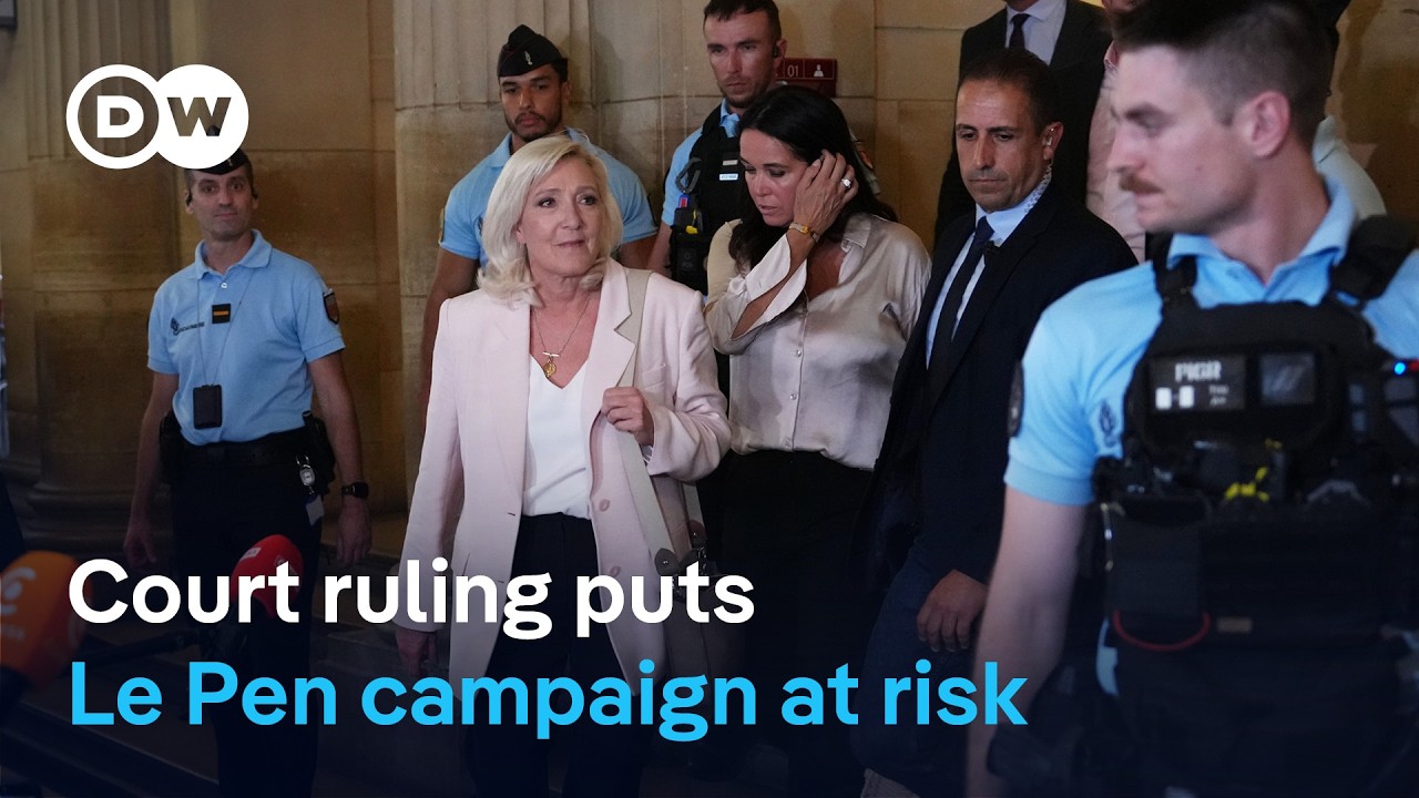 House arrest and ankle tag: will the ruling cripple Le Pen’s campaign? | DW News