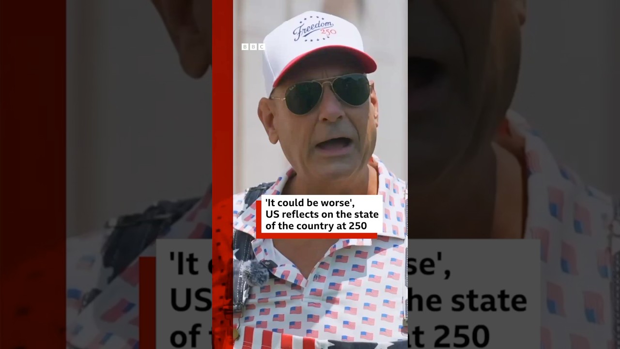 How is the US doing on its 250th birthday? #BBCNews
