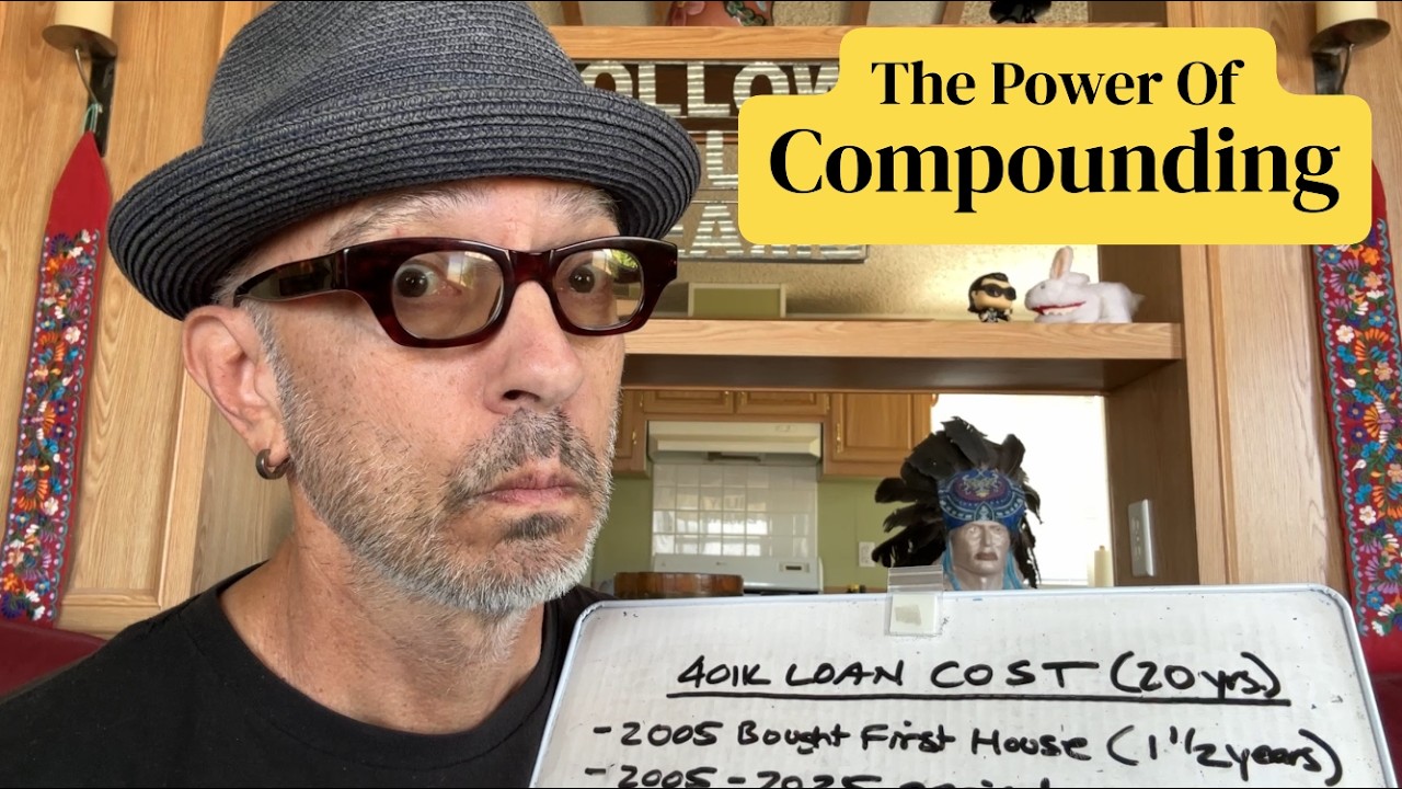 How Much INVESTMENT $$ A 401K Loan Cost Me 20 Years Later