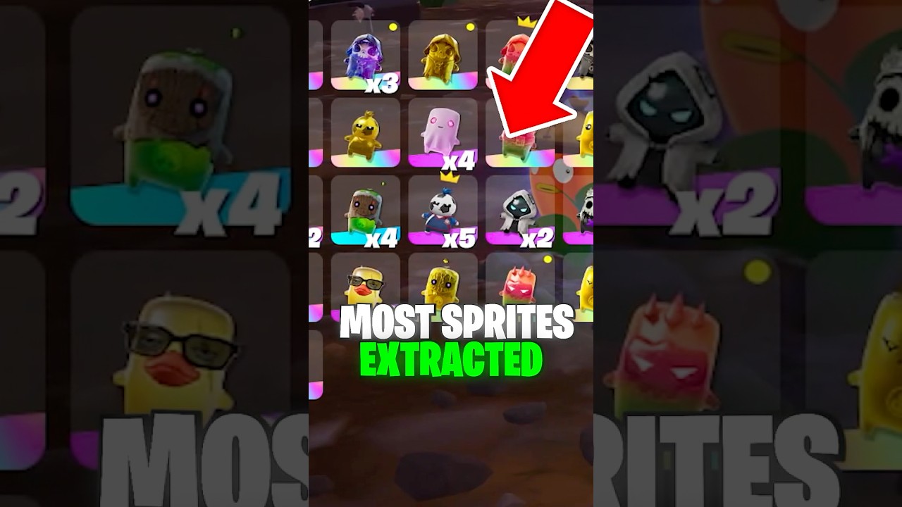 I Set a Fortnite SPRITE World Record! 😱