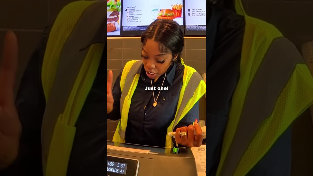 I tried to order 50 burgers! 🥺❤️