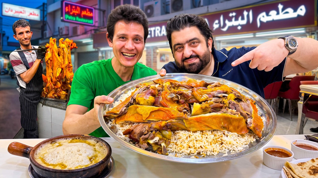 I Tried Yemeni Food for The First Time! (Very Surprised)