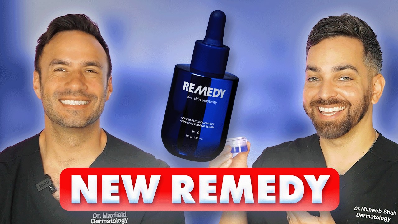 Introducing REMEDY’S New GHK-Cu Copper Peptide Serum for Firming, Collagen Support, and Elasticity