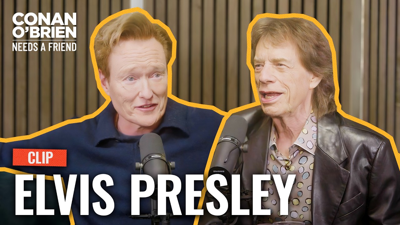 John Lennon Told Mick Jagger Not To Meet Elvis Presley | Conan O’Brien Needs A Friend