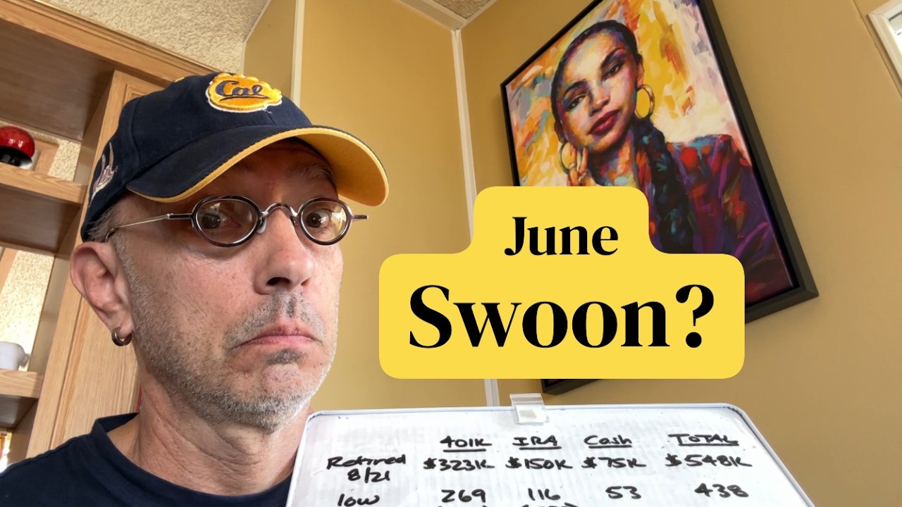 JUNE Retirement Portfolio Update + YouTube $$$