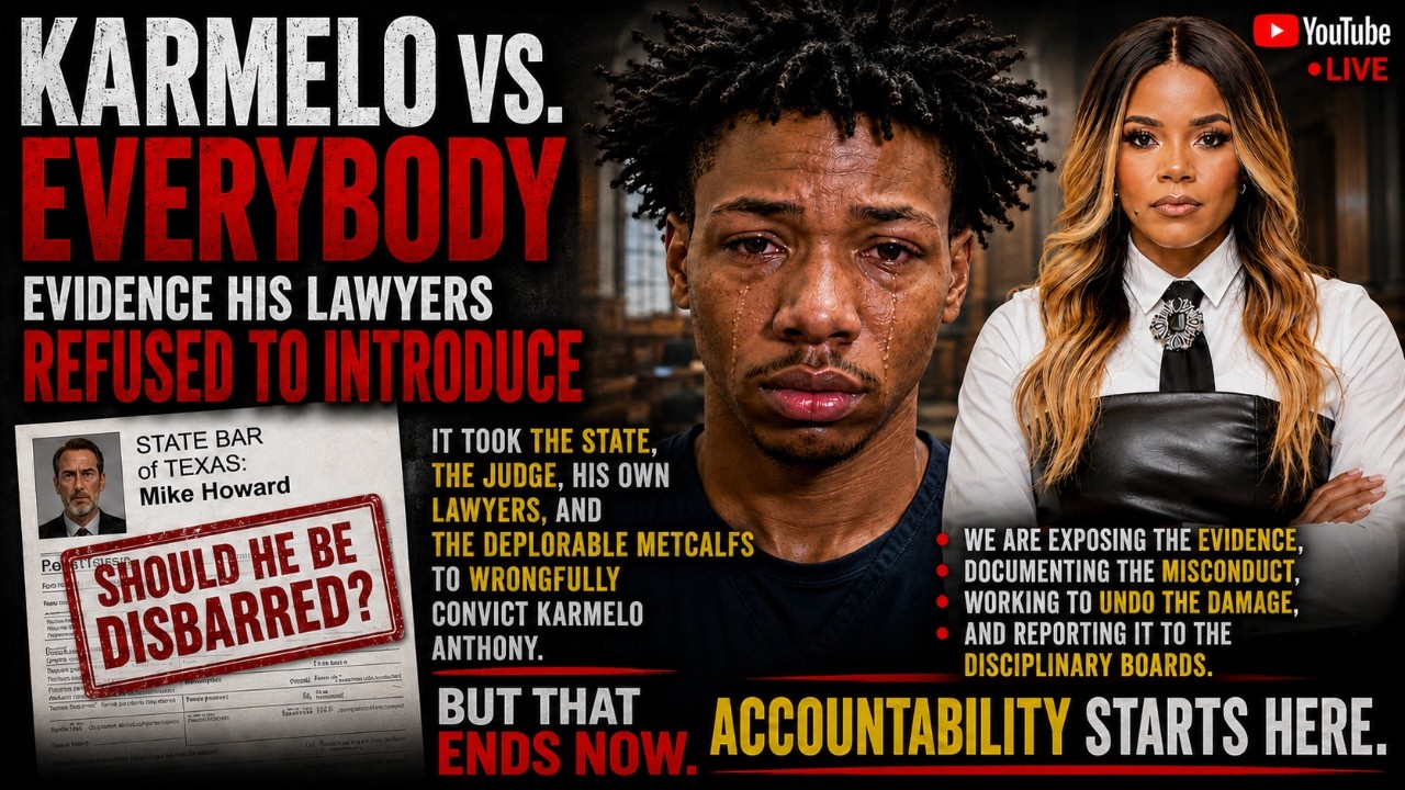KARMELO VS. EVERYBODY: The Evidence They Buried, Conflicts Created  and the Complaints Coming Next