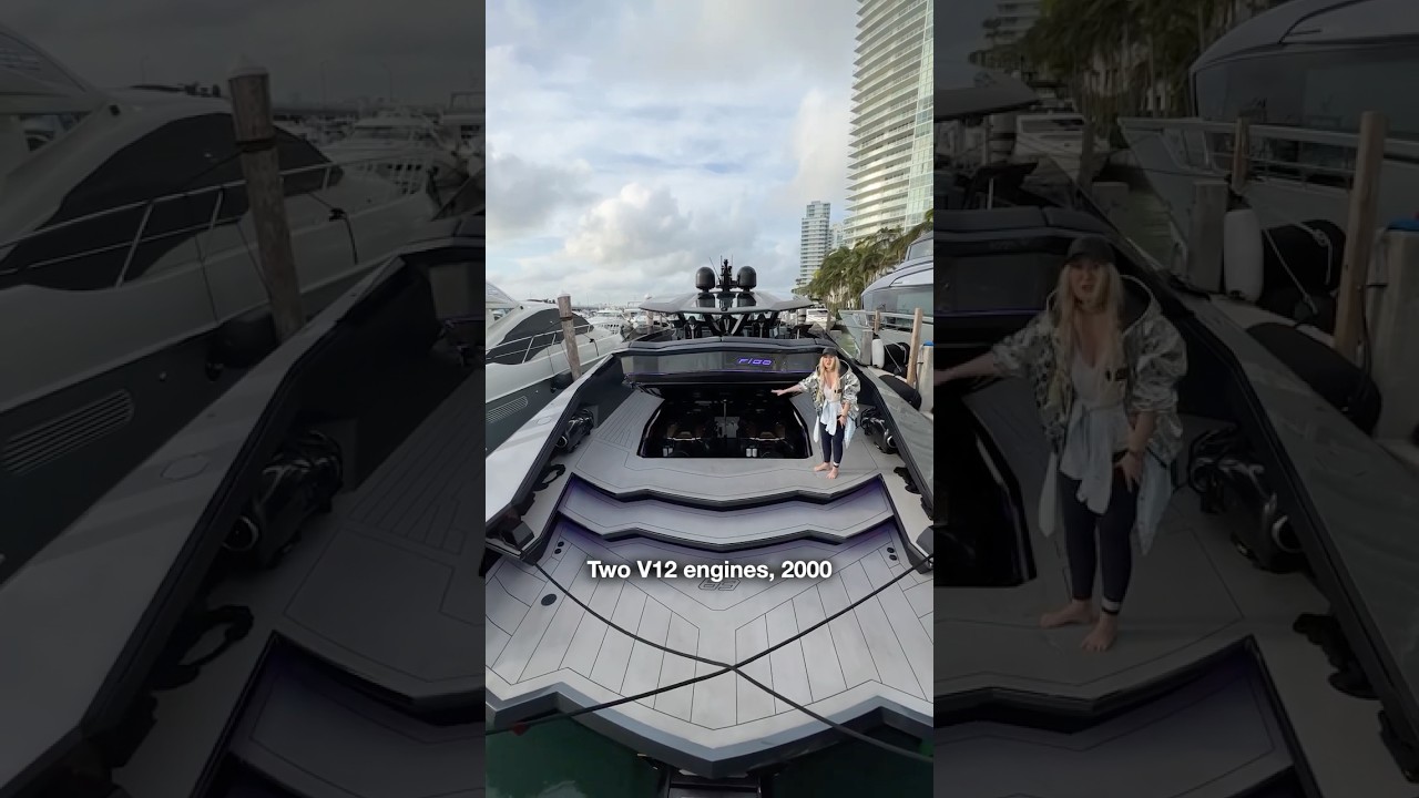 Lamborghini Yacht! 🛥️