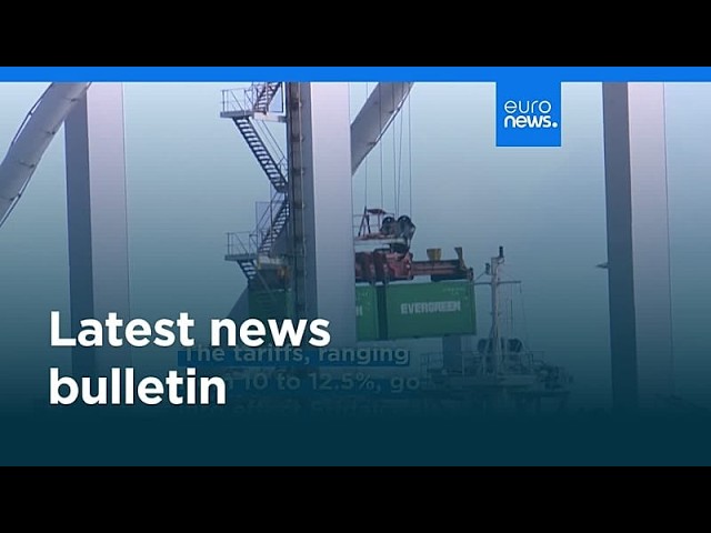 Latest news bulletin | July 24th, 2026 – Midday