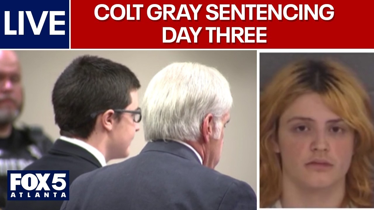 LIVE | Day 3 of Colt Gray sentencing hearing & 5 years since Katie Janness Piedmont Park murder