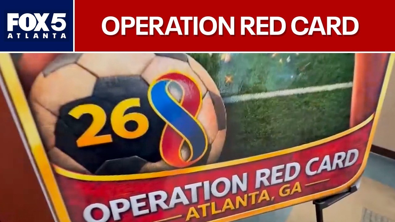 LIVE | Federal ‘Operation Red Card’ arrests & high-speed chase ends in officer crash