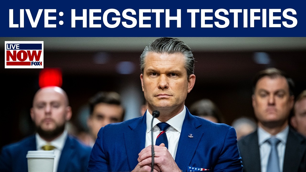 LIVE: Hegseth, Caine testify before Senate amid Iran war
