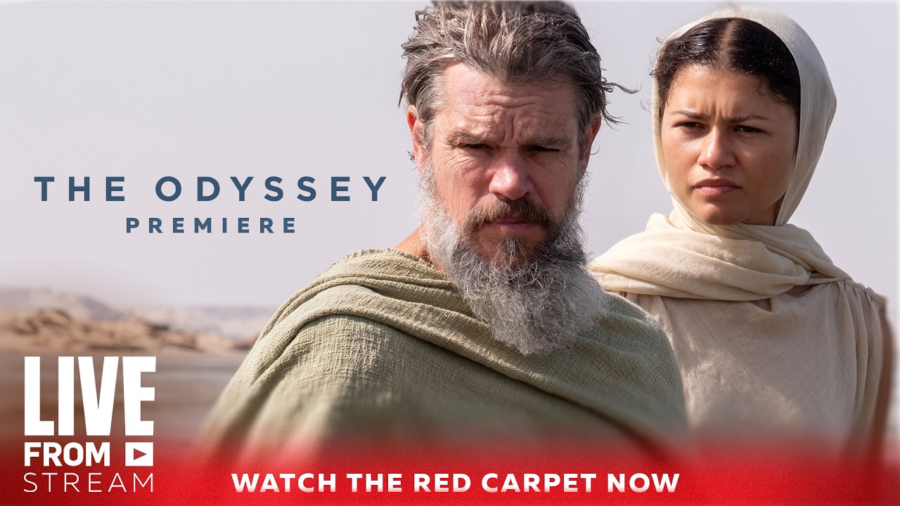 🔴 LIVE: The Odyssey New York Premiere
