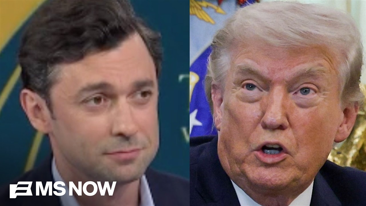 ‘Live threat to voting rights’: Sen. Jon Ossoff on Trump’s election conspiracy theories