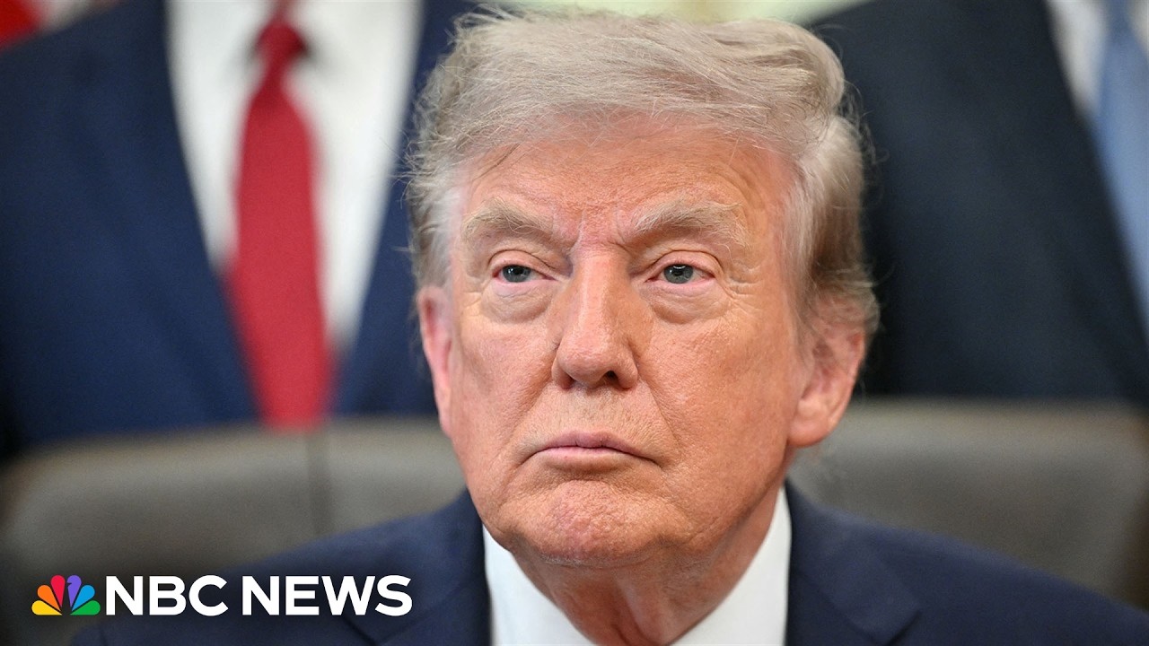 LIVE: Trump makes announcement alongside the secretary of transportation