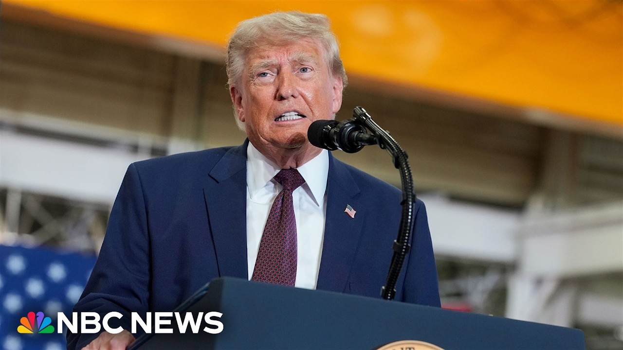 LIVE: Trump makes announcement on nuclear innovation | NBC News