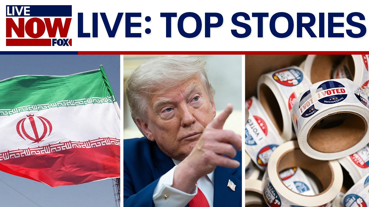 LIVE: Trump White House event, Middle East latest, Extreme weather watch, Primary election day, more