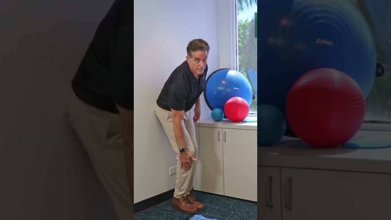 Lost your balance? Re-learn where your center of balance really is!