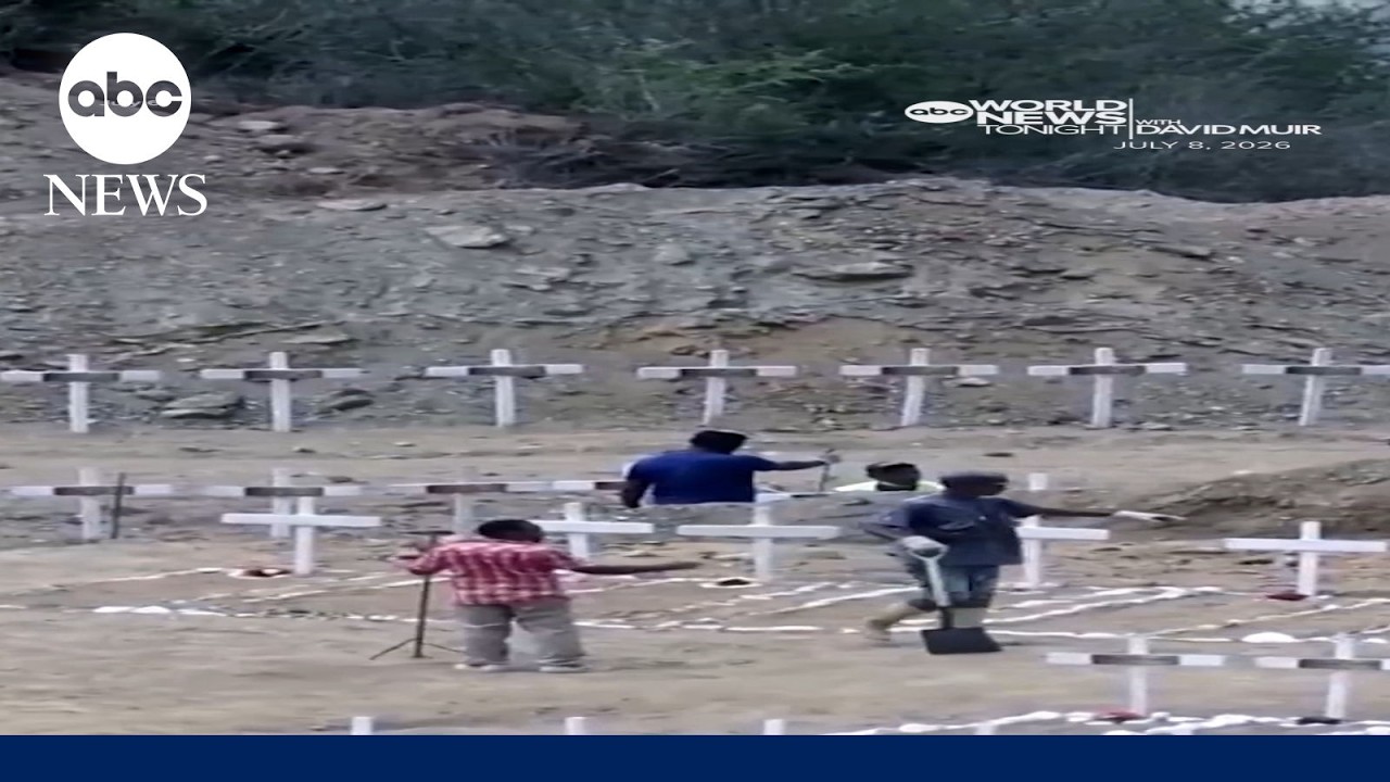 Mass graves in Venezuela after devastating quakes