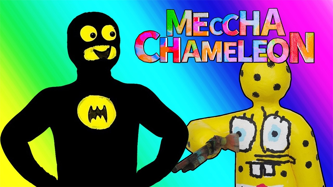 Meccha Chameleon – Spongebob Can’t Find Batman!