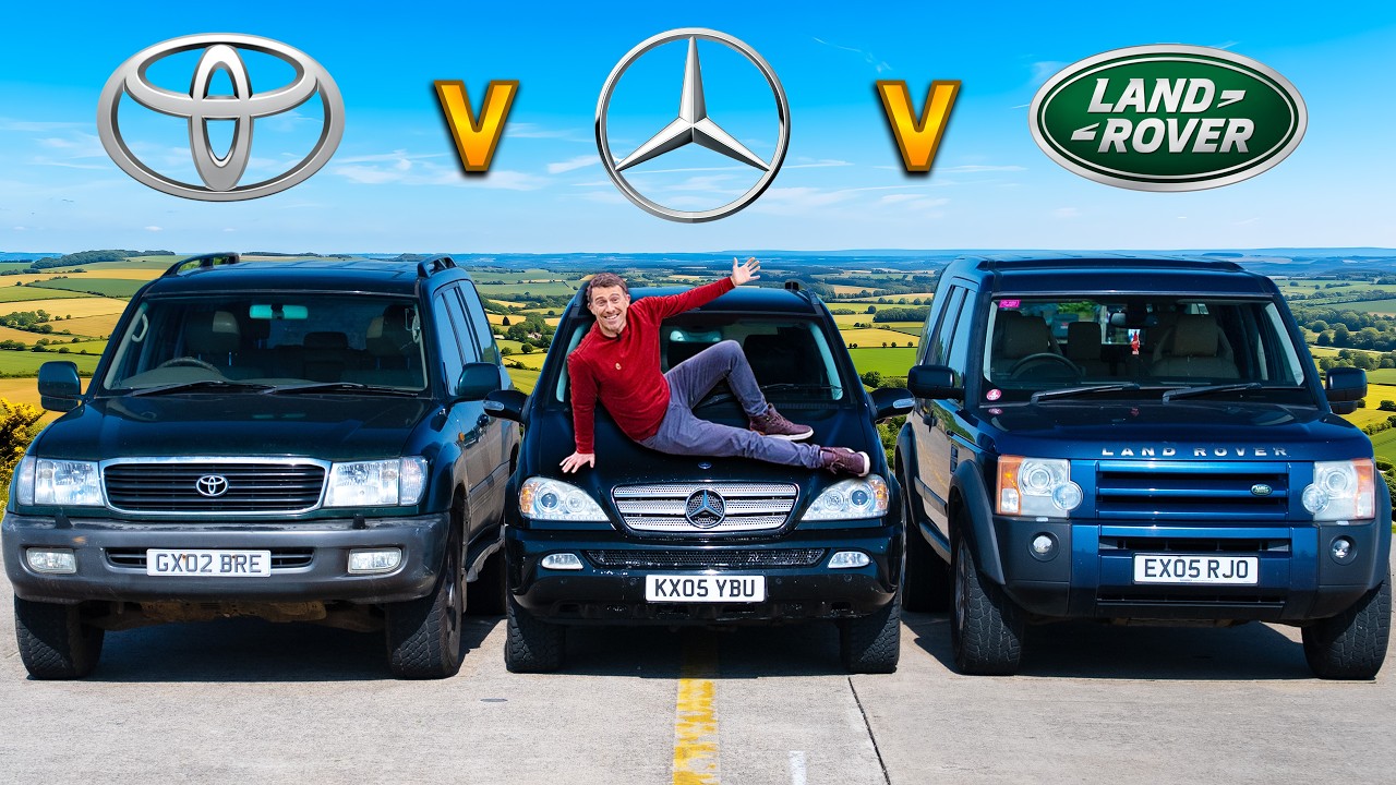 Mercedes v Toyota v Land Rover: For £2000?!