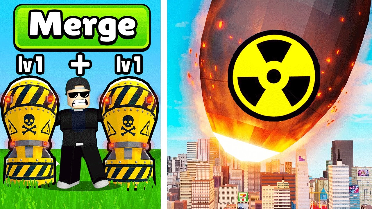 MERGING The BIGGEST NUKE in Roblox