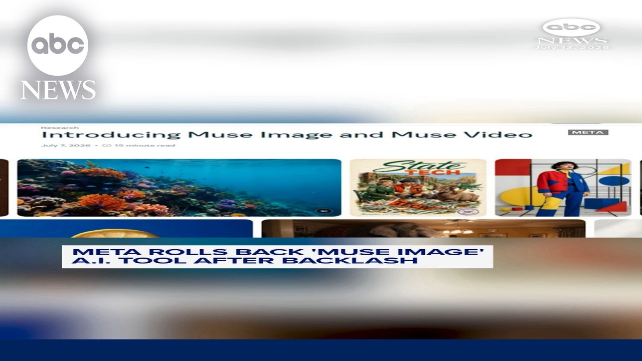 Meta rolls back ‘Muse Image’ A.I. tool after backlash