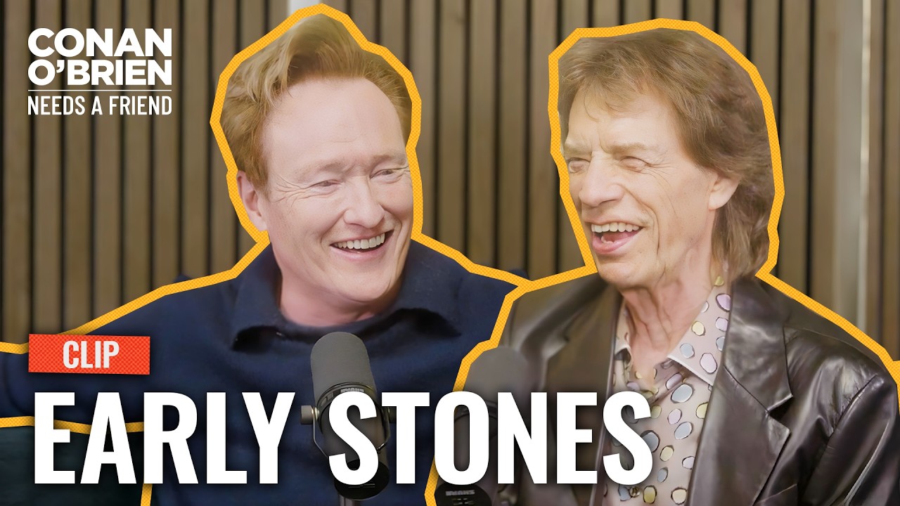 Mick Jagger: America Wasn’t Ready For The Rolling Stones In The ’60s | Conan O’Brien Needs A Friend