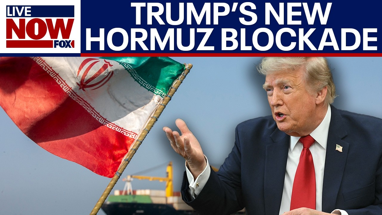 Middle East latest: Trump announces new Hormuz blockade as strikes on Iran continue