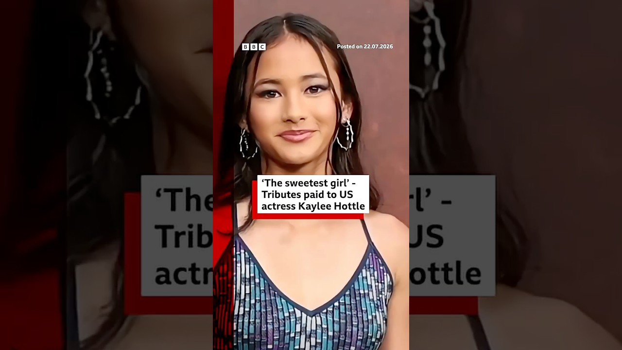 Milly Bobby Brown leads tributes to US actress Kaylee Hottle. #KayleeHottle #BBCNews