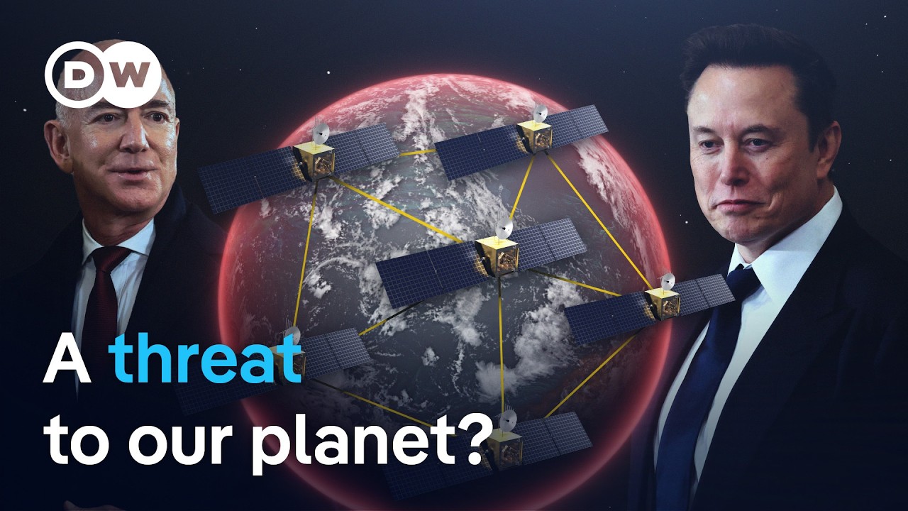Musk vs Bezos: Will space data centers save Earth … or destroy it? | DW News