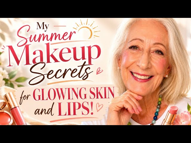 My Summer Makeup Secrets for Healthy, Glowing Skin After 60