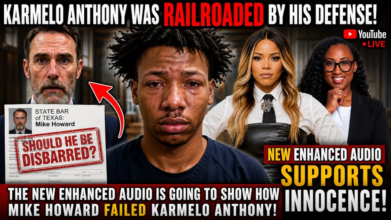 NEW EVIDENCE SHOWS KARMELO ANTHONY WAS RAILROADED BY HIS DEFENSE