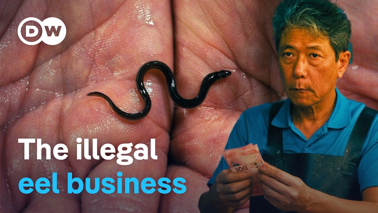 On the smugglers’ trail – Making billions from tiny eels | DW Documentary