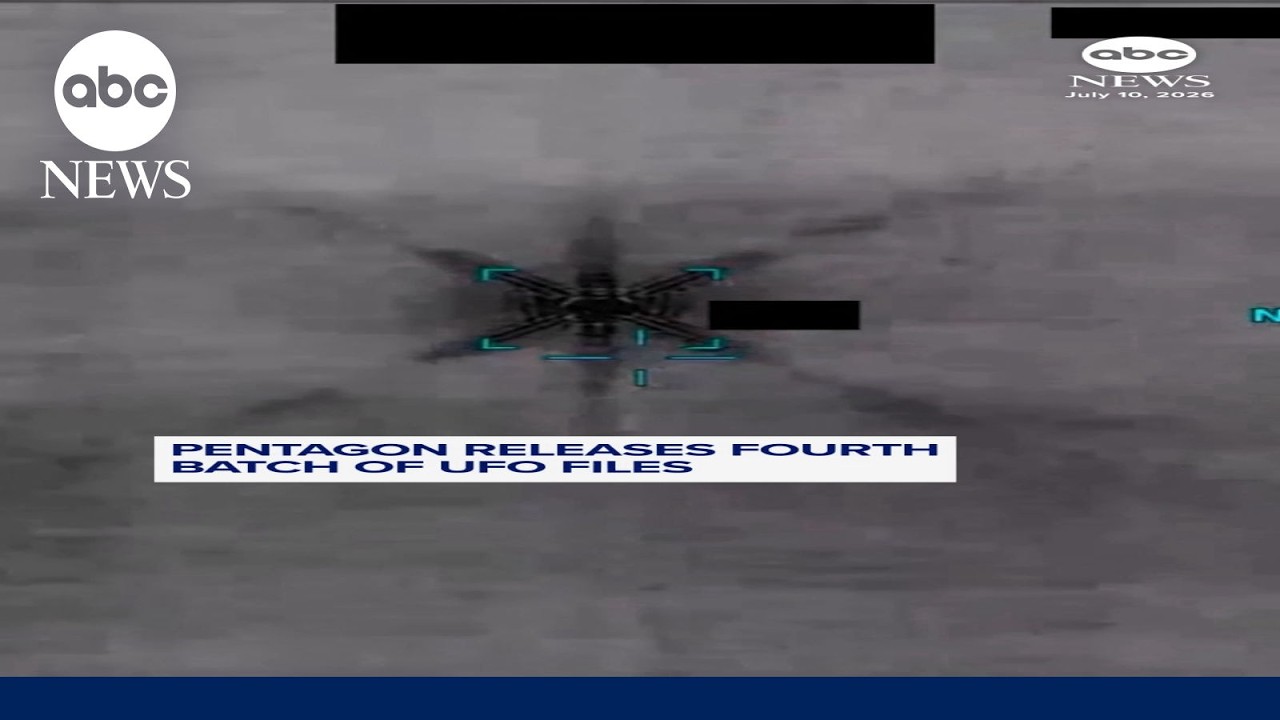 Pentagon releases fourth batch of UFO files