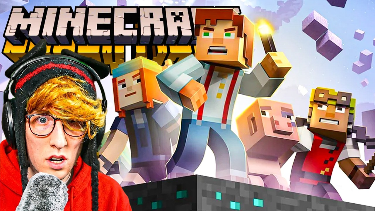 Playing MINECRAFT STORY MODE for the first time..