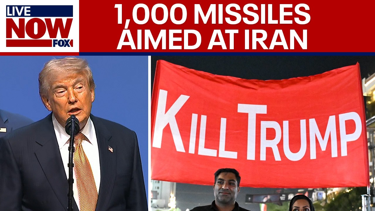 President Trump: “1,000 missiles” aimed at Iran