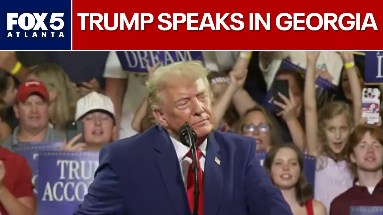 President Trump’s full address in Cobb County | FOX 5 News