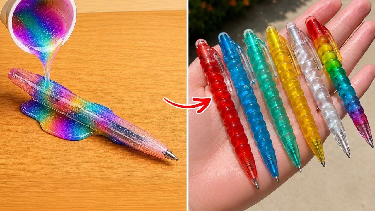 ✨ Rainbow School Crafts So Easy Even Beginners Can Make Them! 😍