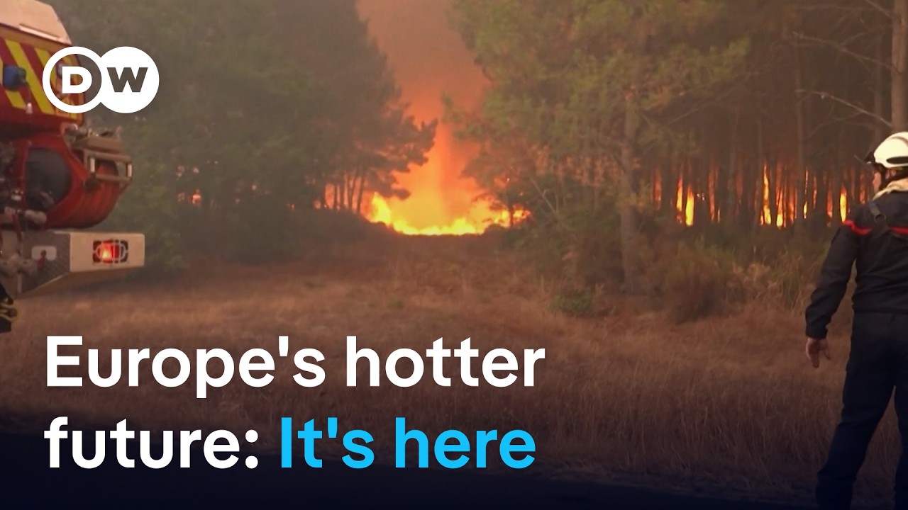 Record heat waves fuel wildfires and extreme drought in Europe | DW News