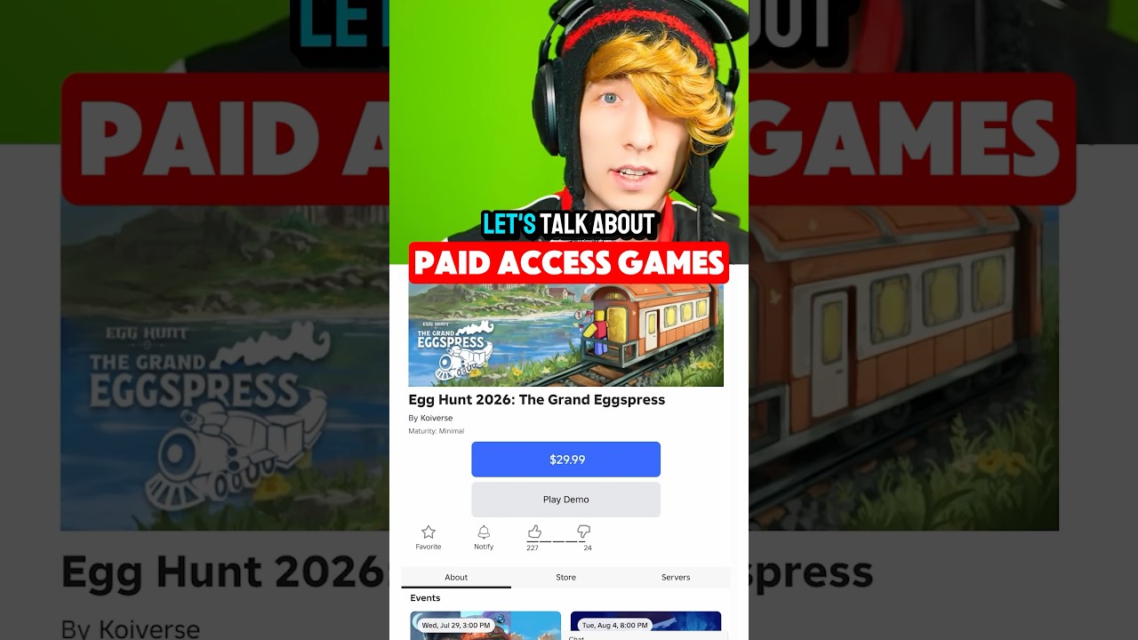 ROBLOX GAMES COST MONEY 😭