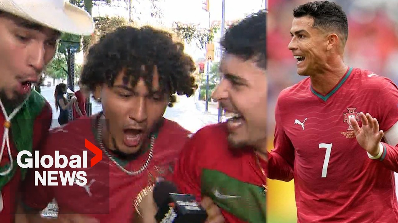 Ronaldo-mania in Toronto ahead of Portugal-Croatia matchup
