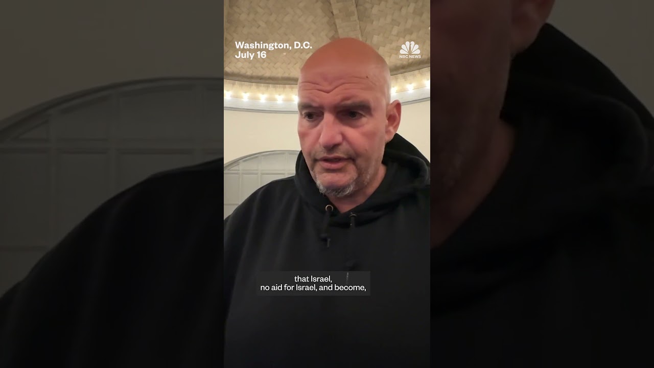 Sen. John Fetterman says he will leave the Democratic Party if it ‘officially’ becomes ‘anti-Israel’