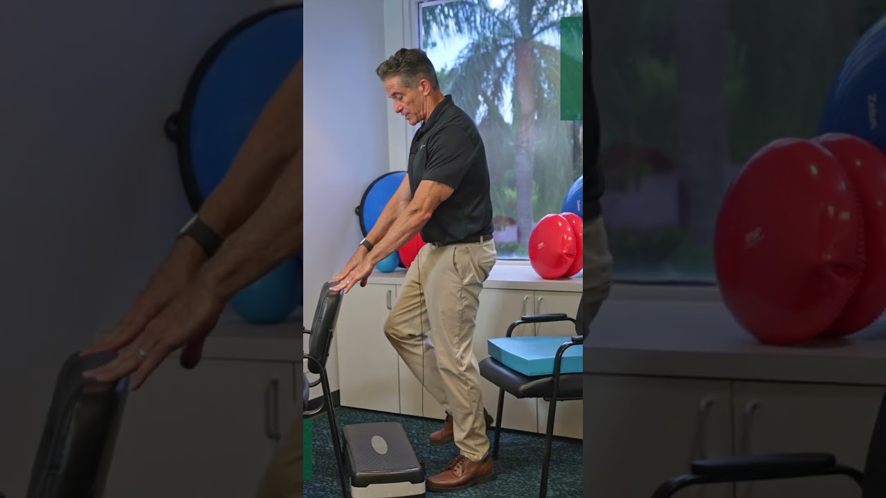 Seniors: balance exercise for better stability