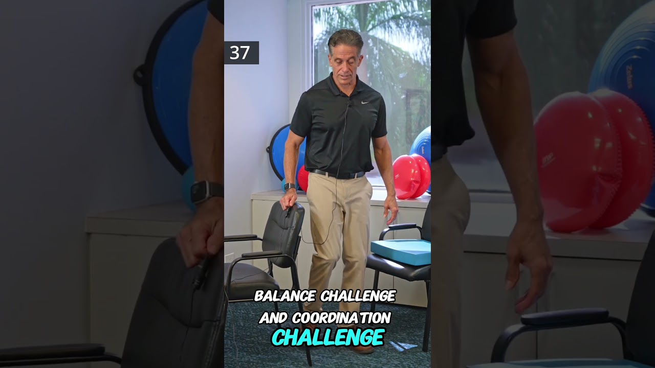 Seniors: Improve Balance with Backward Walking  #seniorfitness #healthandwellnessforseniors