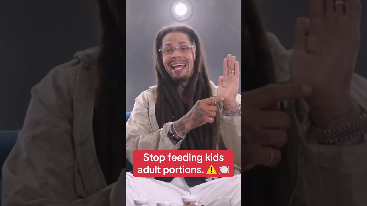 Sheva The Healer says stop feeding your kids Adult portions